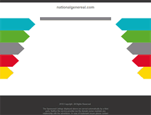 Tablet Screenshot of nationalgenereal.com